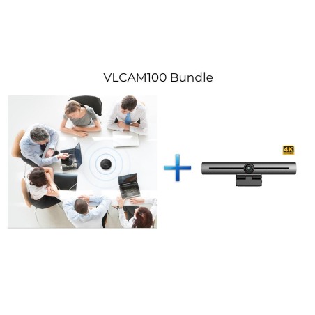 Vivolink VLCAM100-ULTIMATE 4K Video Conference Camera - Ultra HD Clarity for Professional Meetings